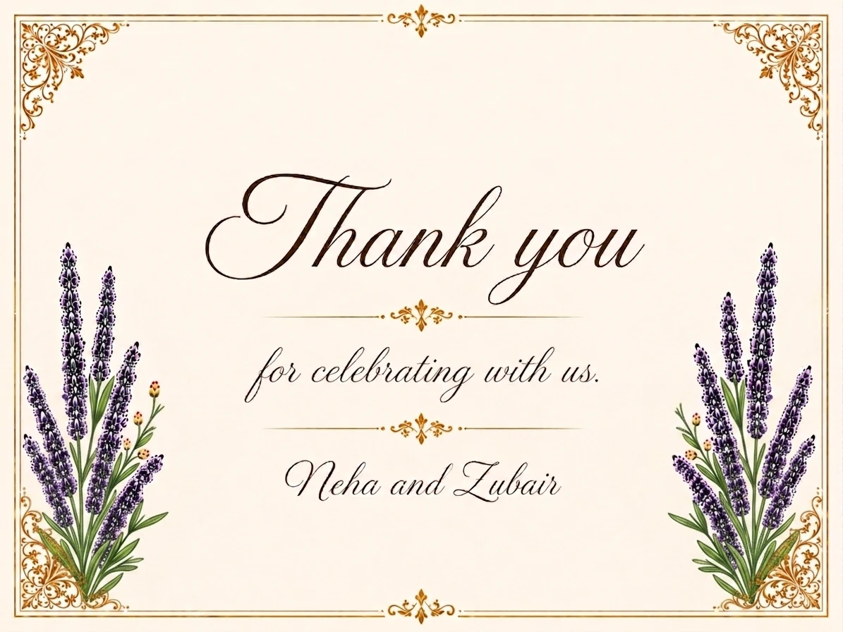 Thank you for celebrating with us